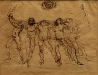 Sketch of Dancers
